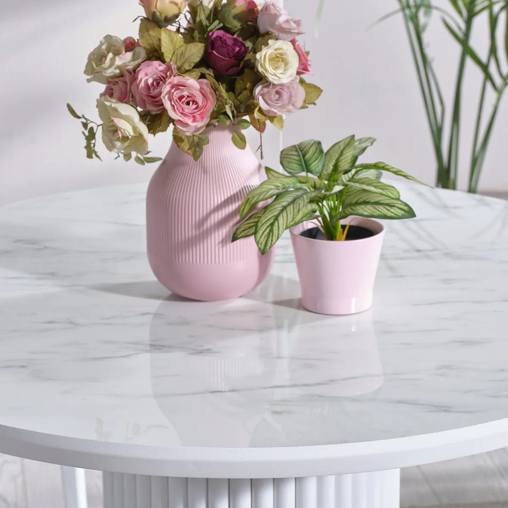 Masă de luat masa Aqua White