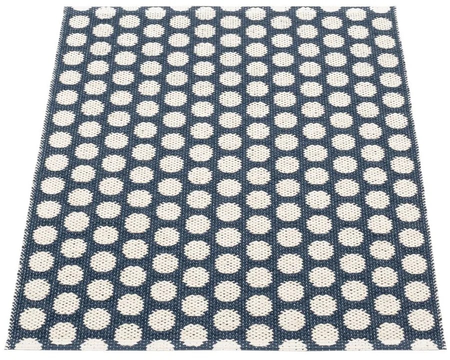Covor pentru exterior și interior albastru închis 70x90 cm Noa Dark Blue – Pappelina
