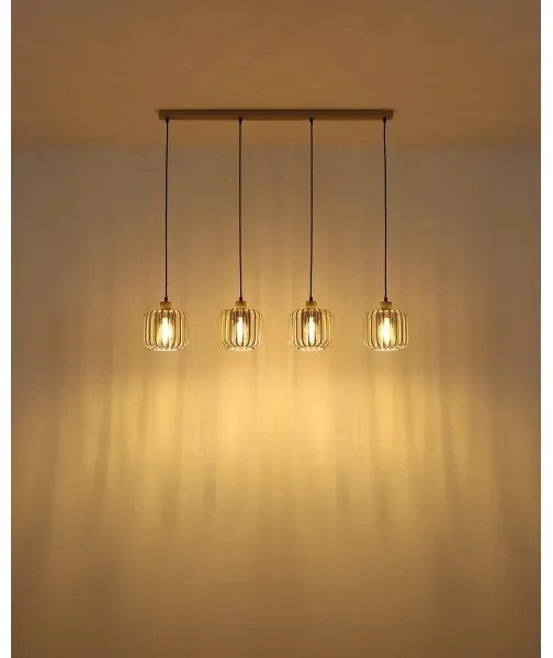 Globo ALFRED 15758-4H - Lustră suspendată pe cablu, 4xE27/40W/230V