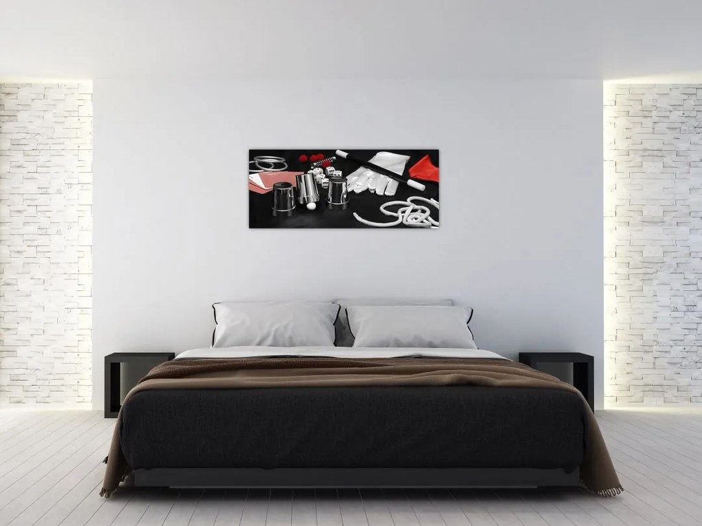 Tablou cu uneltele de magie (120x50 cm)