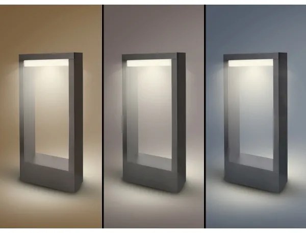 Lampă LED de exterior Brilagi RAGUSA LED/7W/230V 3000/4000/6000K antracit IP54 30 cm