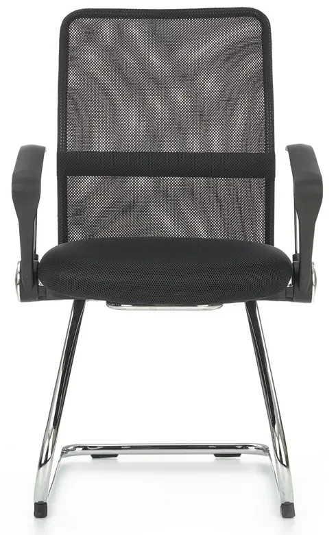 Scaun de conferinta Vire Skid, negru