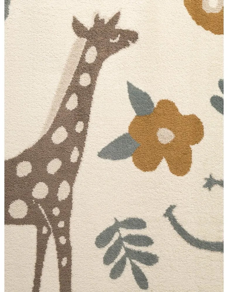 Covor pentru copii crem 160x235 cm Animal Safari – Hanse Home