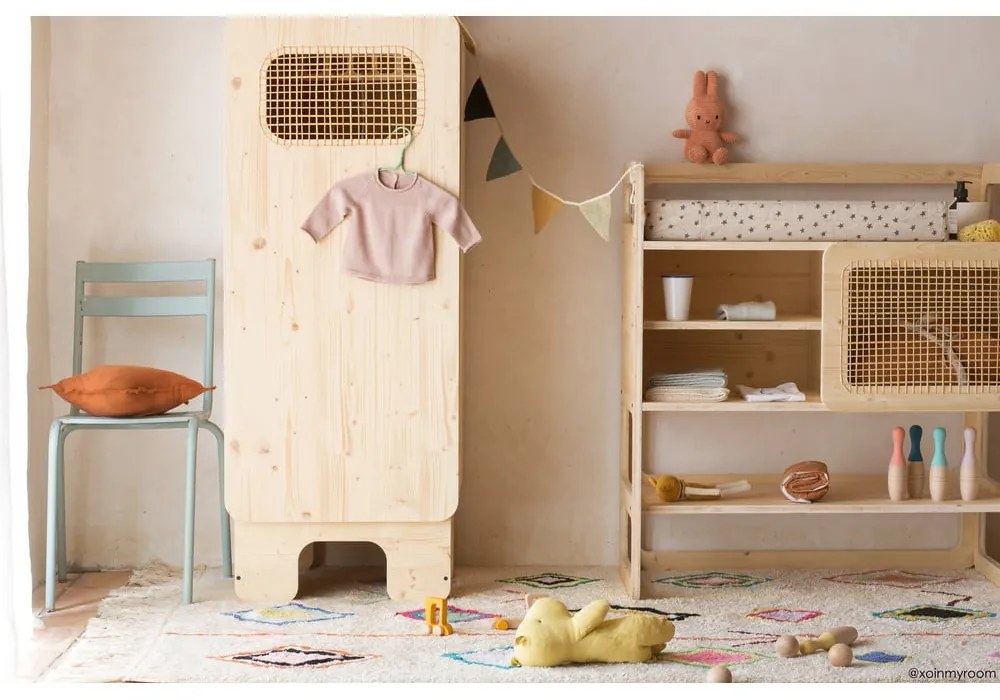 Covor crem lavabil/țesut manual din bumbac 140x200 cm Kaarol – Lorena Canals