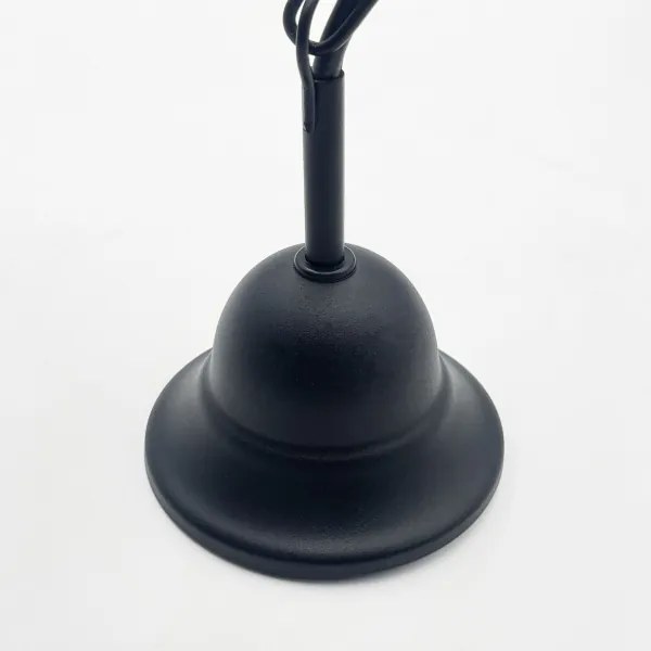 Candelabru pe lanț ANTON 3xE14/15W/230V negru