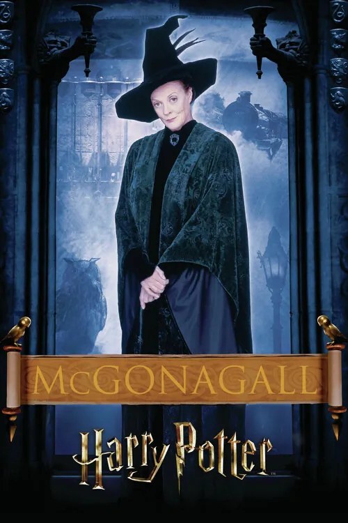 Poster de artă Harry Potter - McGonagall