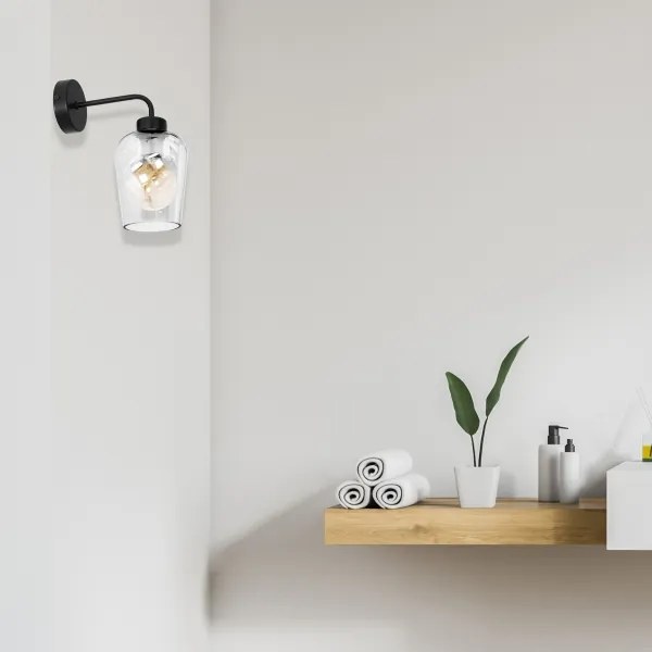 Aplică SANTIAGO 1xE27/60W/230V transparent