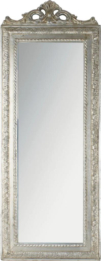 Oglindă cu ramă argintie Noblesse