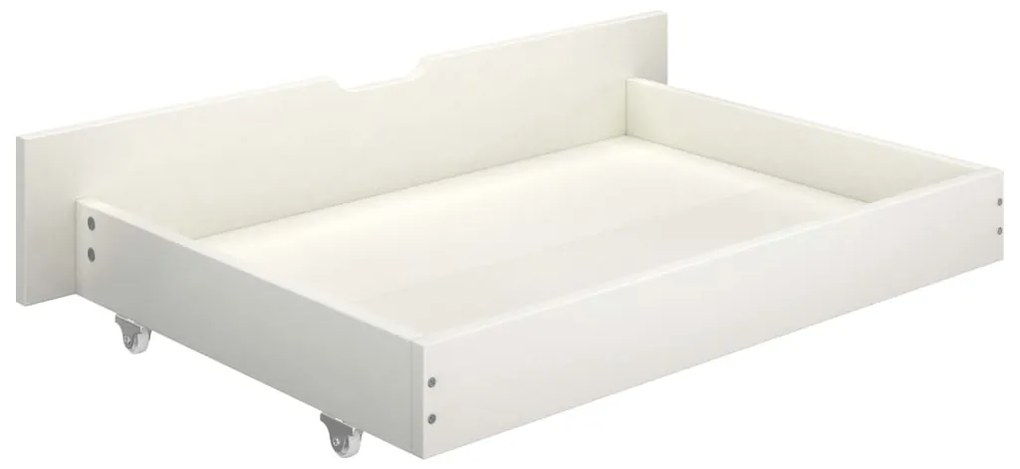 Cadru de pat cu 4 sertare, alb, 180 x 200 cm, lemn masiv de pin Alb, 180 x 200 cm, 4 Sertare