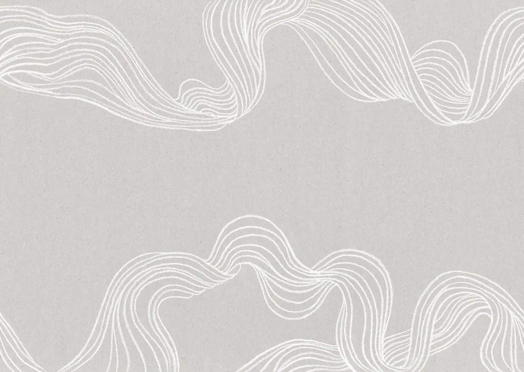 Fototapet, Stripes by Hand, Sand, Rebel Walls