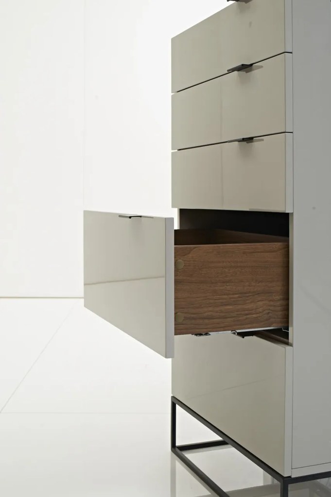 Dulapior cu 5 sertare design modern Chiara AC-CP1406-A