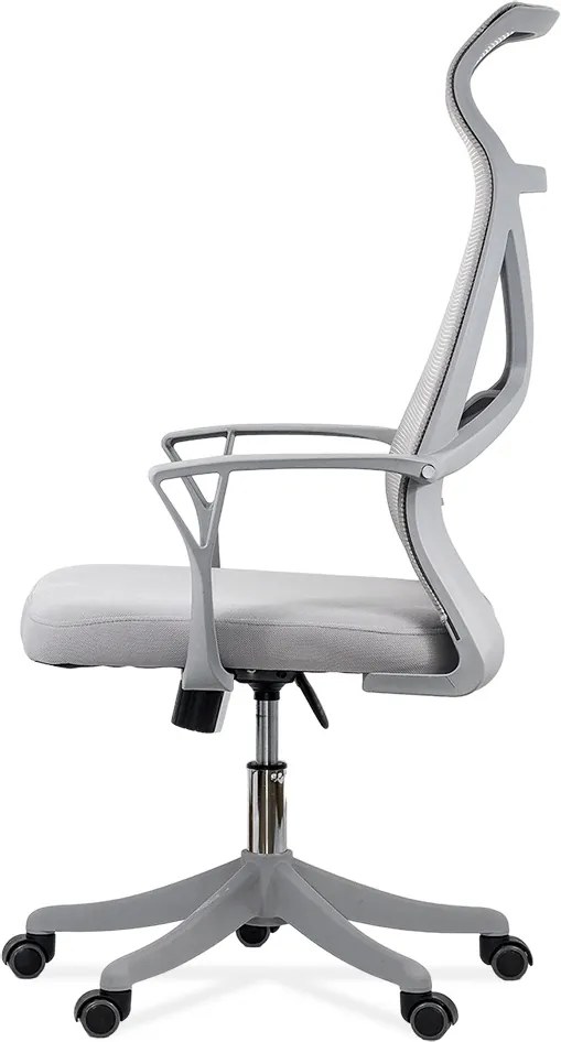 RESIGILAT - Scaun de birou din mesh OFF 431 gri deschis