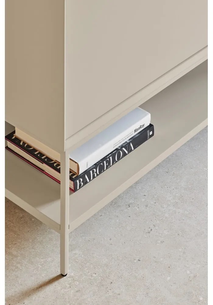 Dulap negru 120x140x45 cm Platt – Teulat