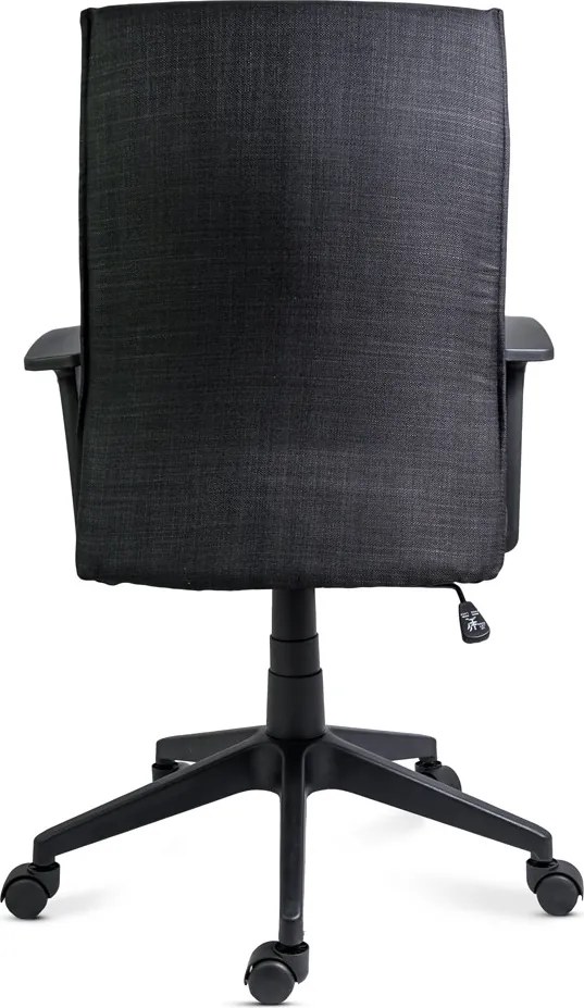 Scaun de birou din material textil OFF 707 negru