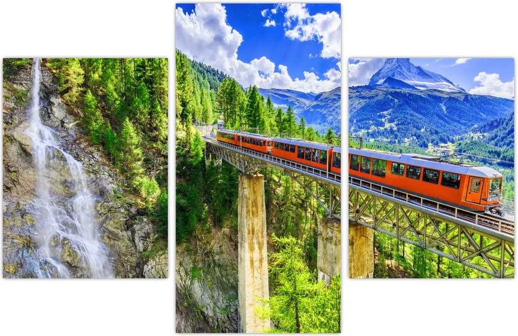 Tablou - Matterhorn, Zermatt, Valais, Elveția (90x60 cm)