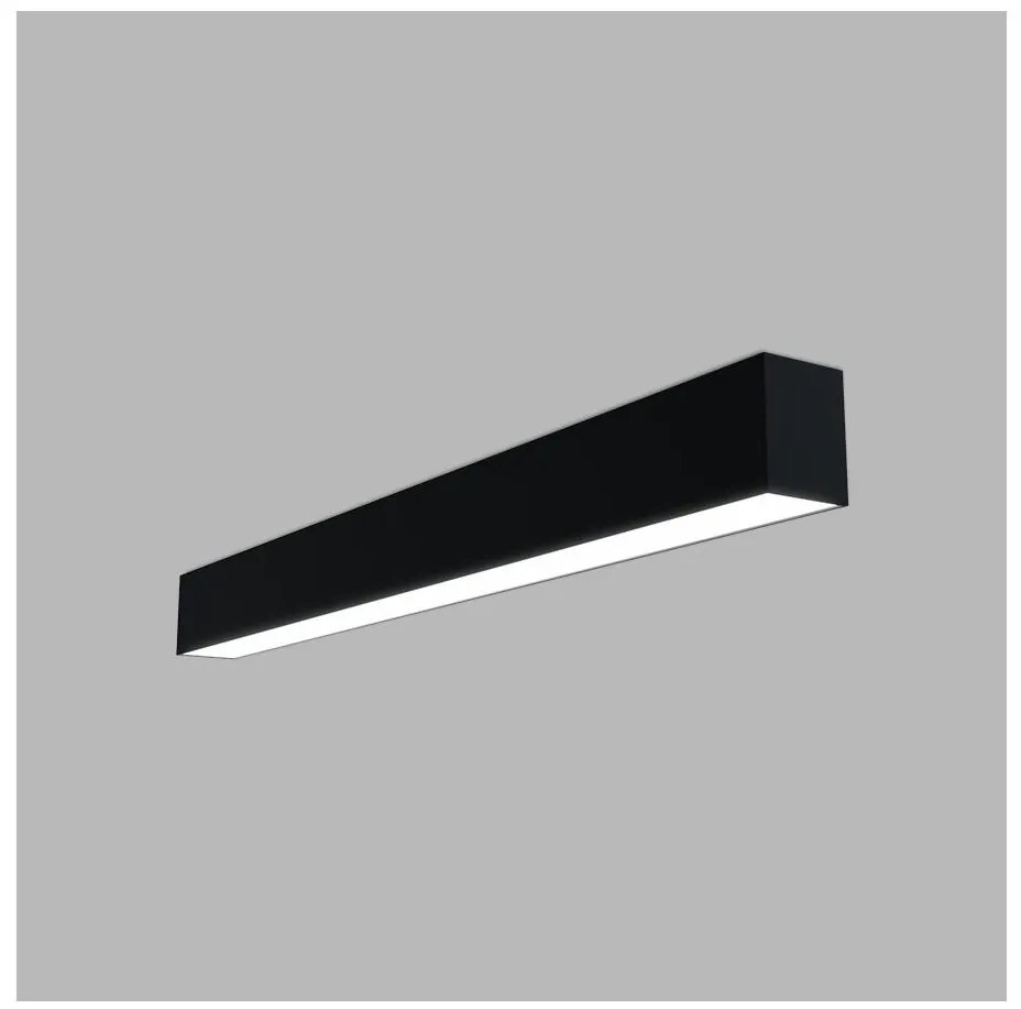 LED2 - Plafonieră LED LINO LED/24W/230V 3000/3500/4000K 90 cm negru