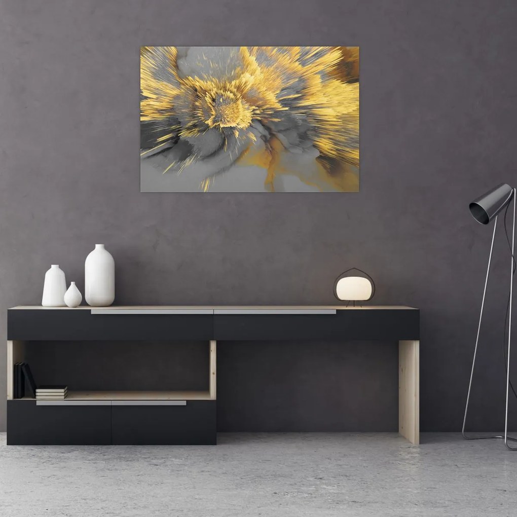 Tablou - Expansiunea aurului (90x60 cm)