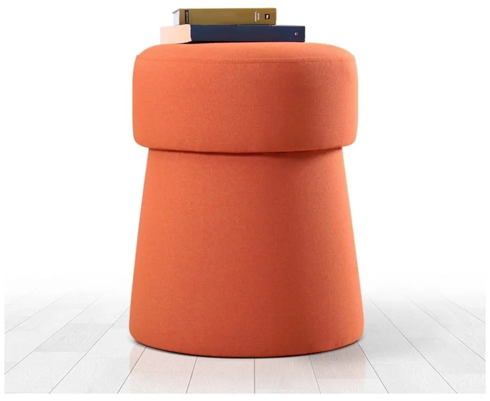 Taburet portocaliu Beans – Artie
