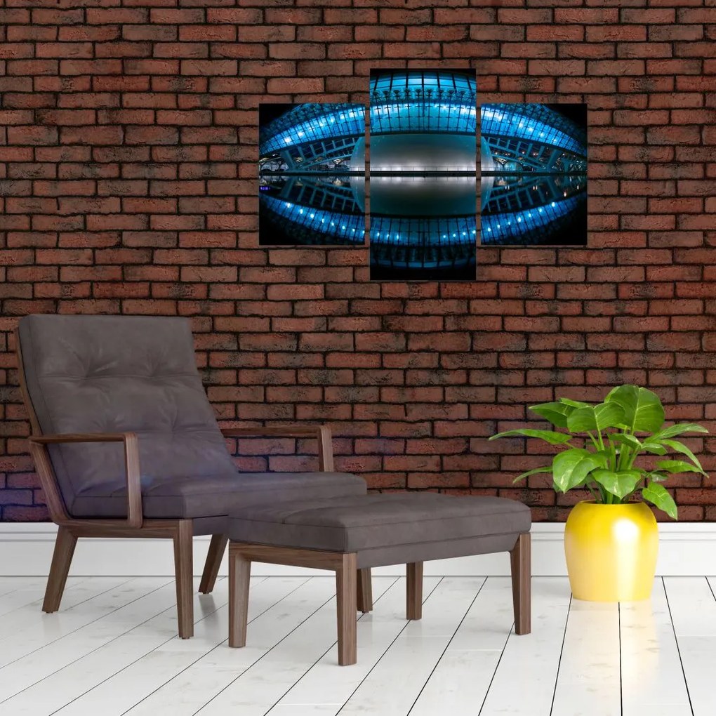Tablou cu stadion de fotbal (90x60 cm)