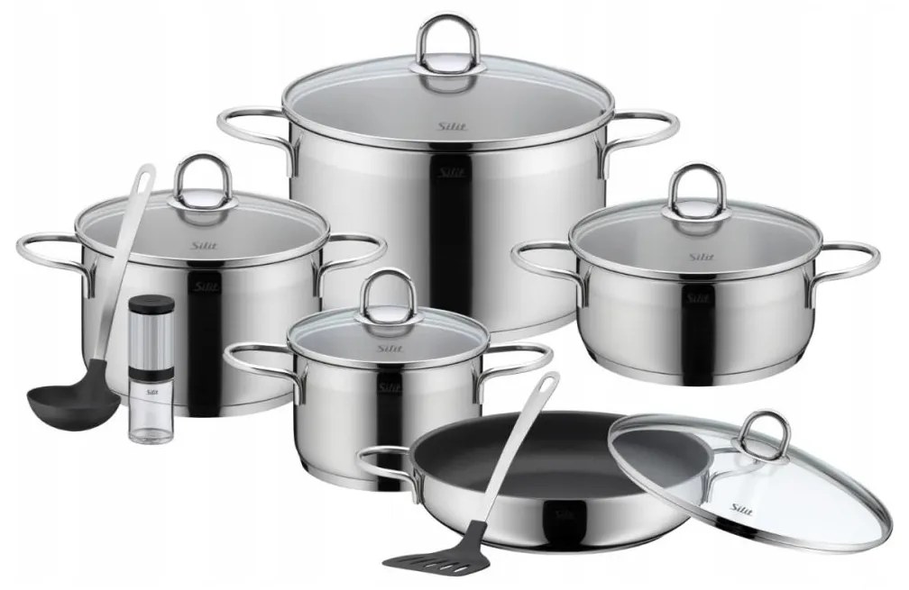 WMF - Set de vase SILIT DIAMANT, 8 piese