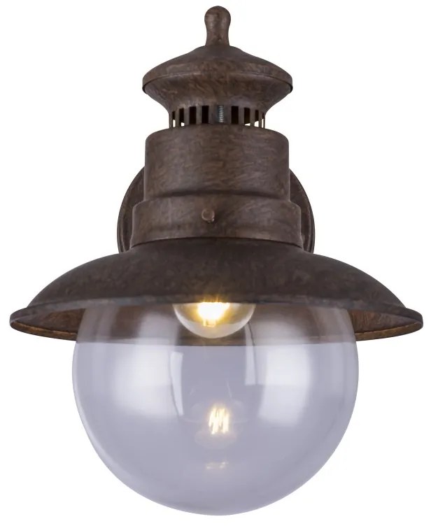 Aplica de exterior clasica cu IP44 SELLA ruginie 3272R GL