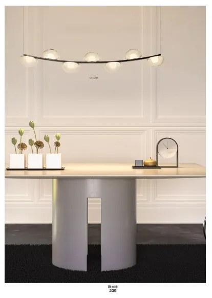 Lustră LED dimabilă pe cablu Redo 01-3243 SINCLAIR LED/35W/230V CRI 93 IP21