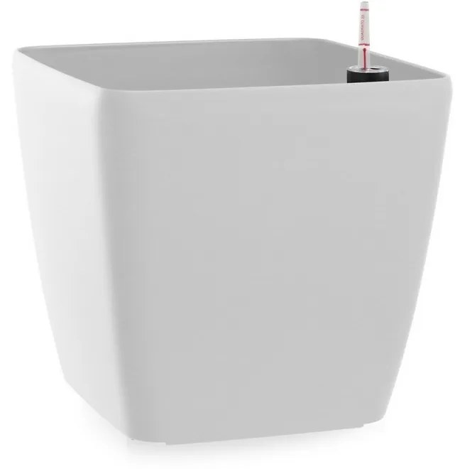 Ghiveci cu autoirigare Flower Lover  Quadrato matalb, 24 cm, 24 cm