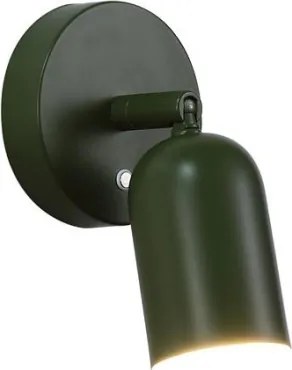 Searchlight 23350GR - aplică de perete LED CONE, reîncărcabilă și reglabilă, 1,5W/5V, verde