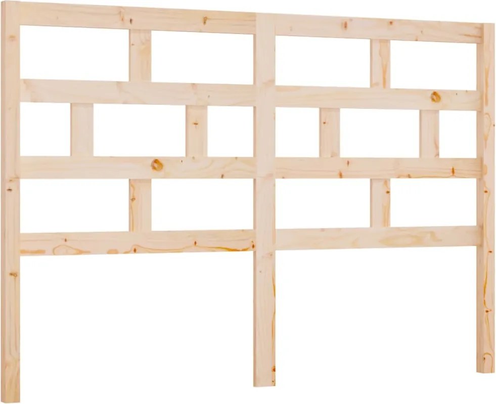 vidaXL Tăblie de pat, 166x4x100 cm, lemn masiv de pin