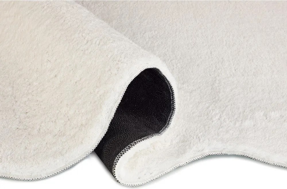 Covor alb lavabil 120x170 cm Mellow – Universal