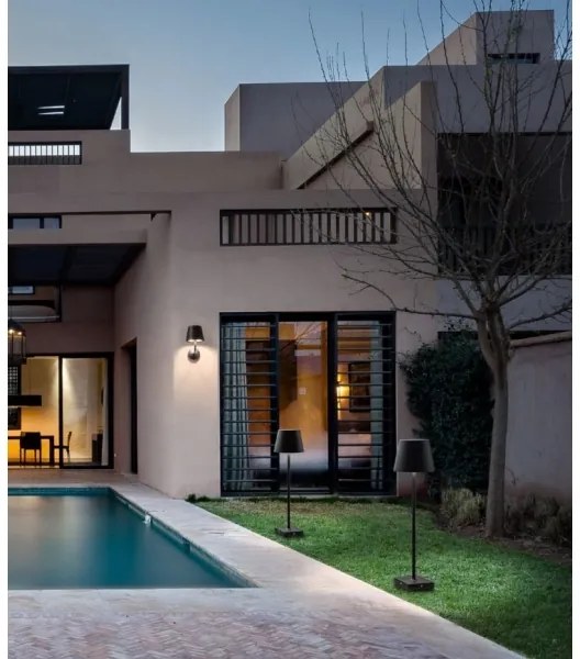 Lampă LED de perete de exterior GIORGIO LED/7W/230V IP65 negru Redo 9125