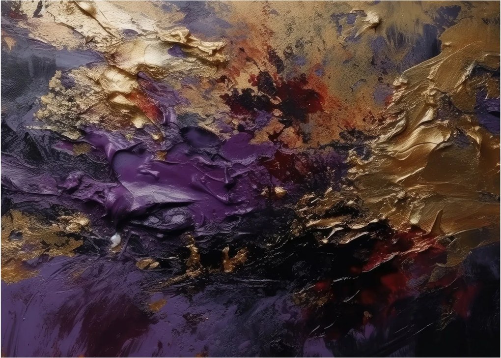 Tablou - Abstracție texturată (70x50 cm)
