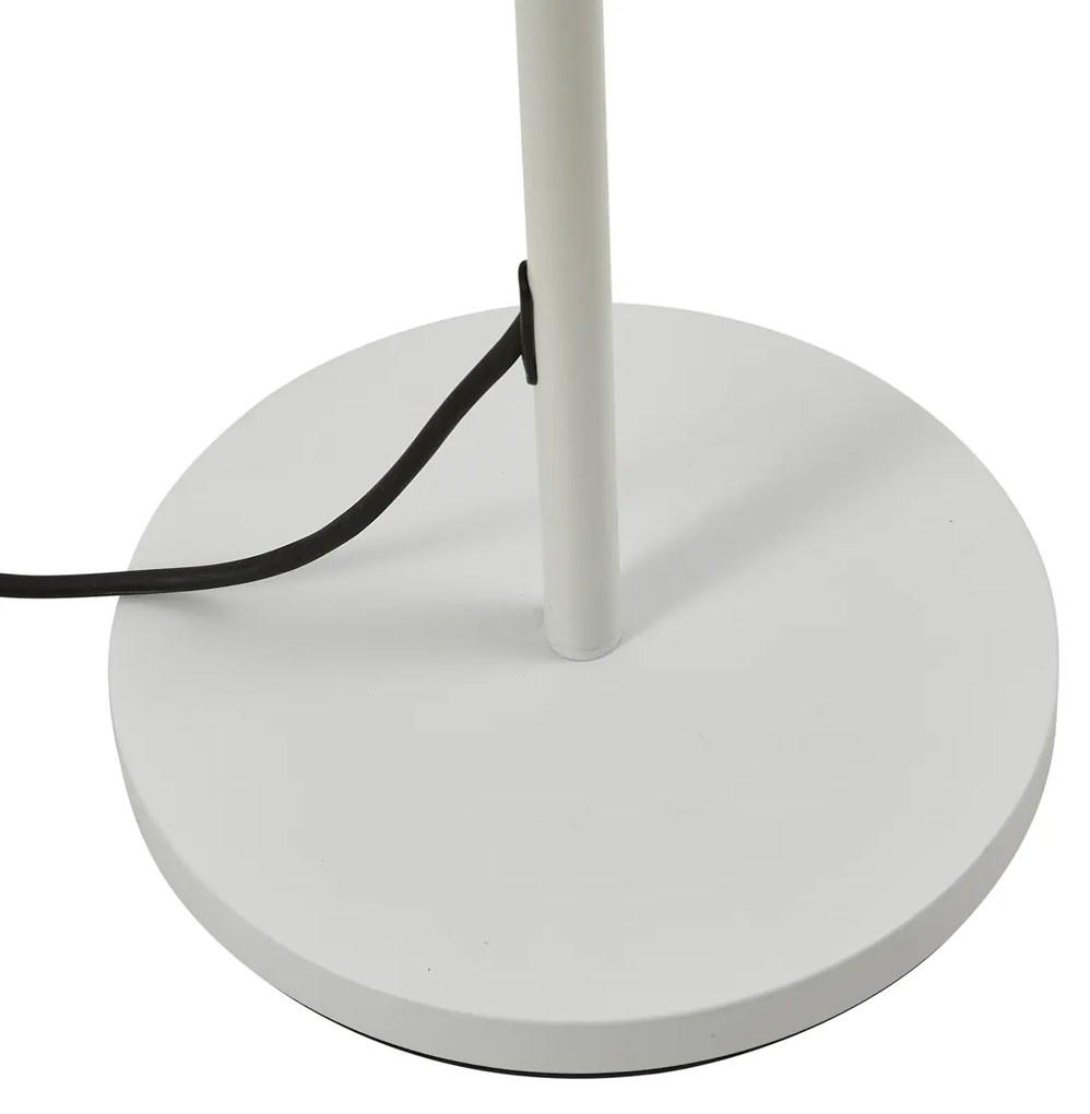 Lampă de podea de exterior albă cu abajur din frânghie verde IP44 - Virginia Jayla