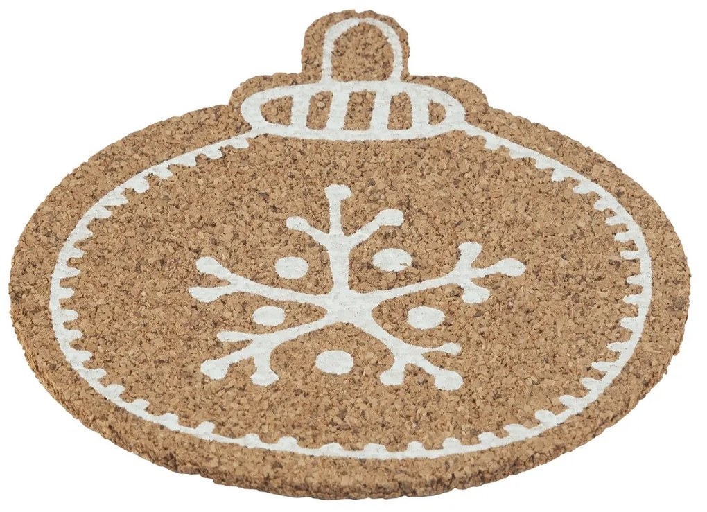 Suport căni de plută Altom Christmas tree 10,7 x 10 x 0,3 cm, set de 6 buc.