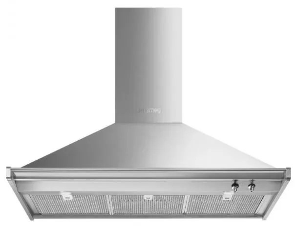 Hota semineu Smeg Classic KD100HXE, 100 cm, inox