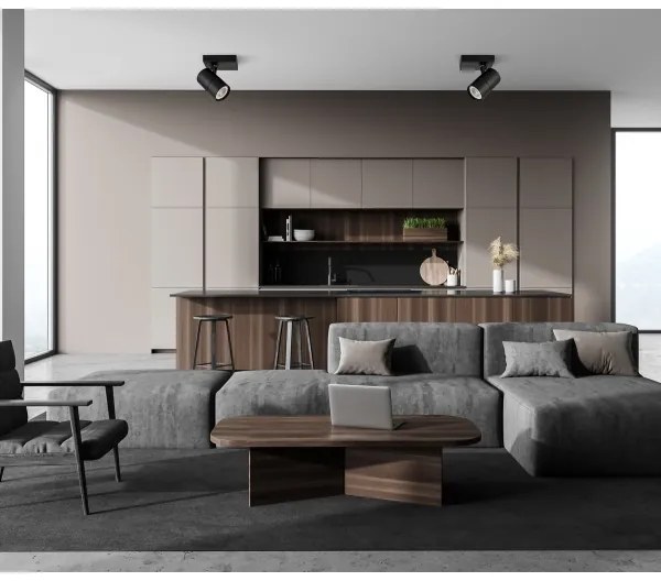 ITALUX SPL-2813-1B-BL - Spot LACONI 1xGU10/35W/230V negru