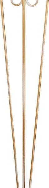 Brilagi - Lampă de podea SONIA 1xE27/15W/230V crem/patină