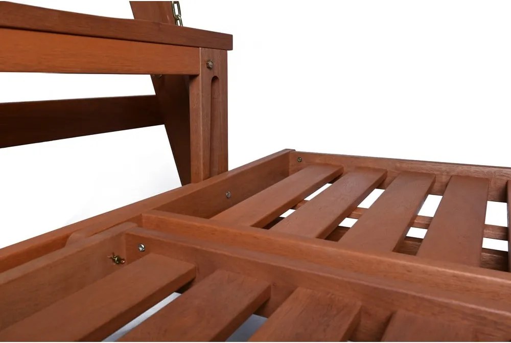 Balansoar de grădină verde/ din lemn Vegas Lux - Rojaplast