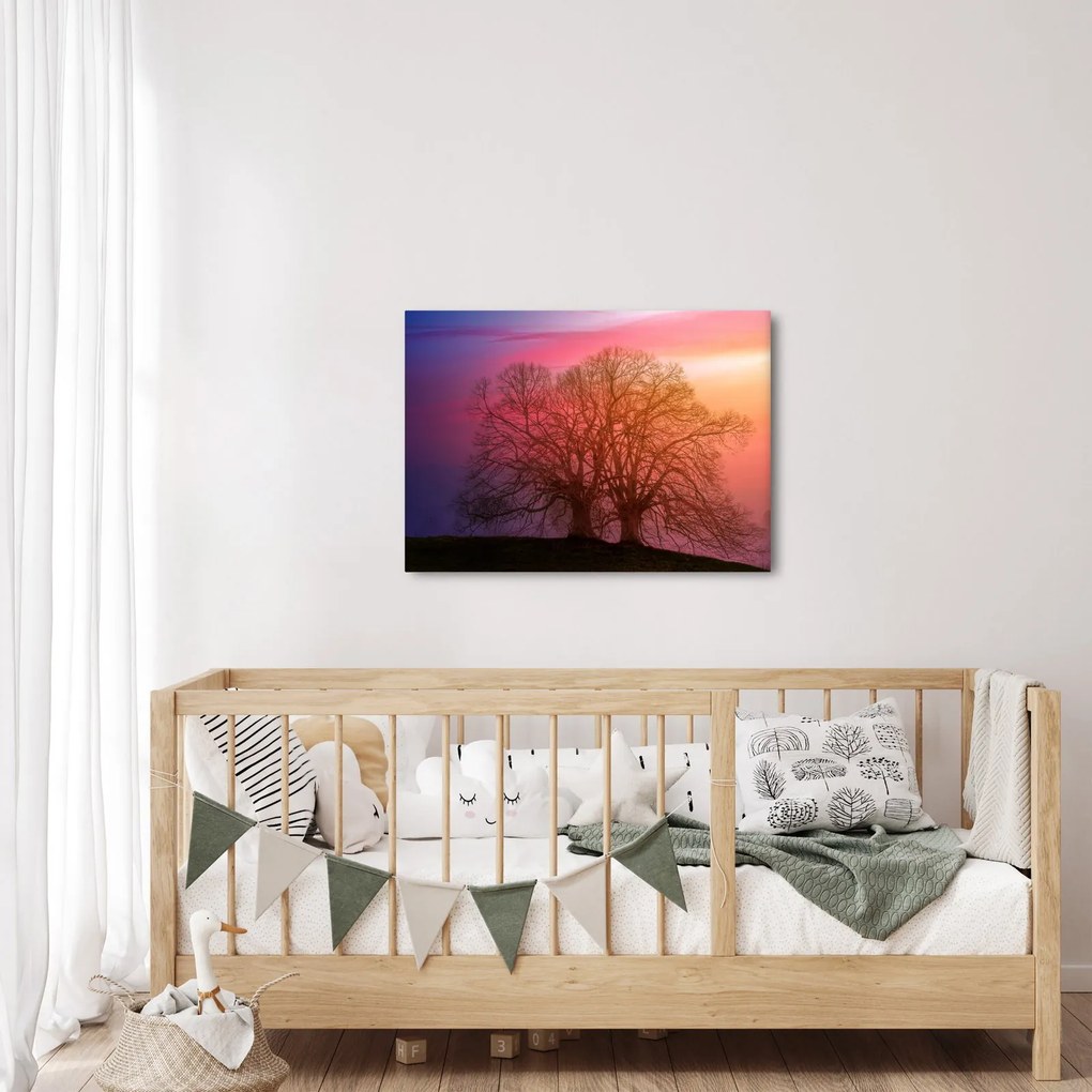 Tabloul pomilor în ceață (70x50 cm)