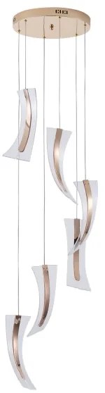 Lustră LED pe cablu 6xLED/10W/230V 3000K