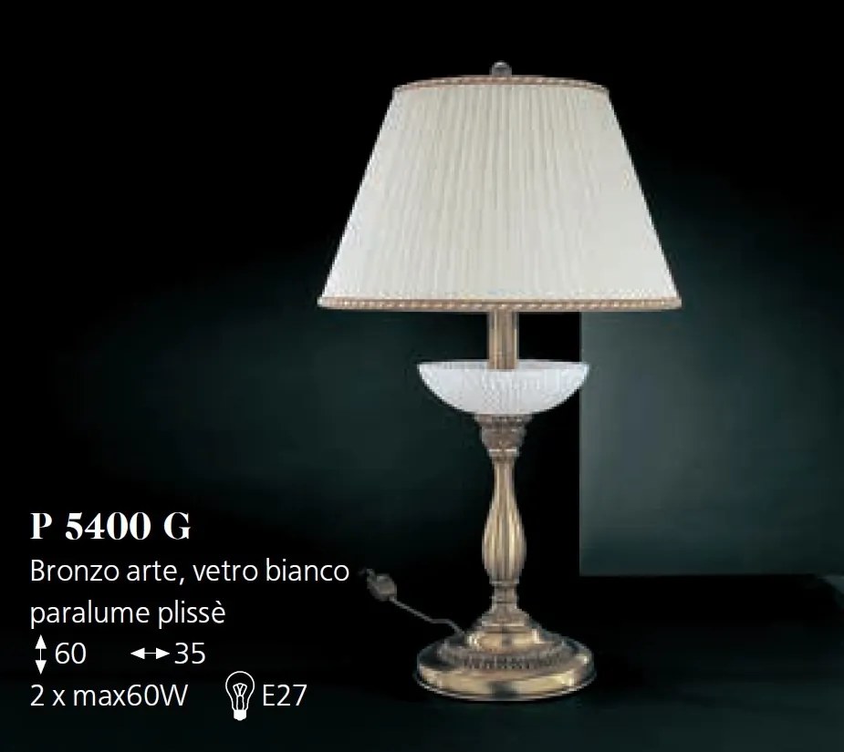 Veioza din alama design italian H-60cm 5400
