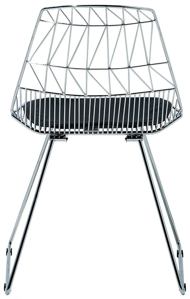 Set 2 buc. scaune pentru sufragerie Harlem (argint). 1009952
