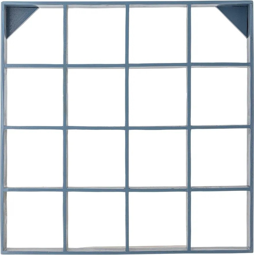 Raft albastru etajat din lemn reciclat 70 cm Bekka – Bloomingville