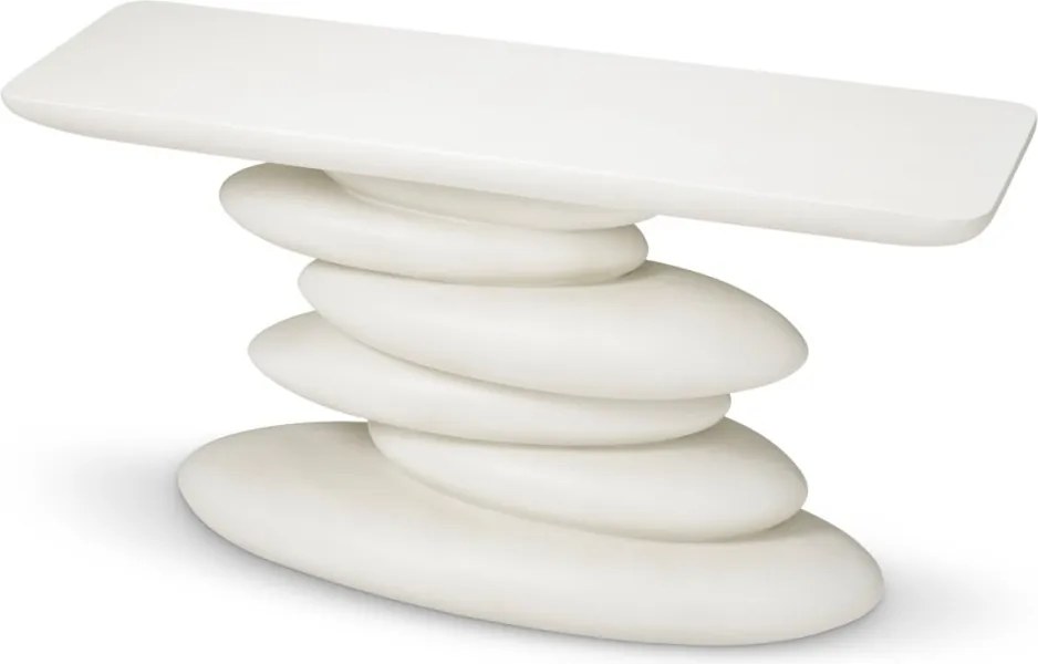 Consola design LUX Azura alb