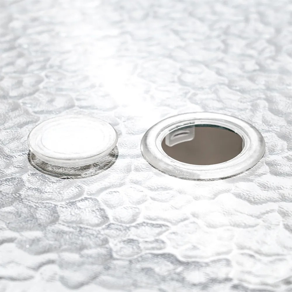 Masă de grădină Canillo cu cadru metalic și sticlă, neagră