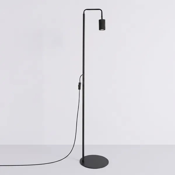 Sollux SL.2015 - Lampadar KARBON 1xGU10/10W/230V negru