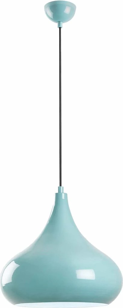 Lustra SAGLAM 3774, turcoaz, metal, 30x35-126 cm