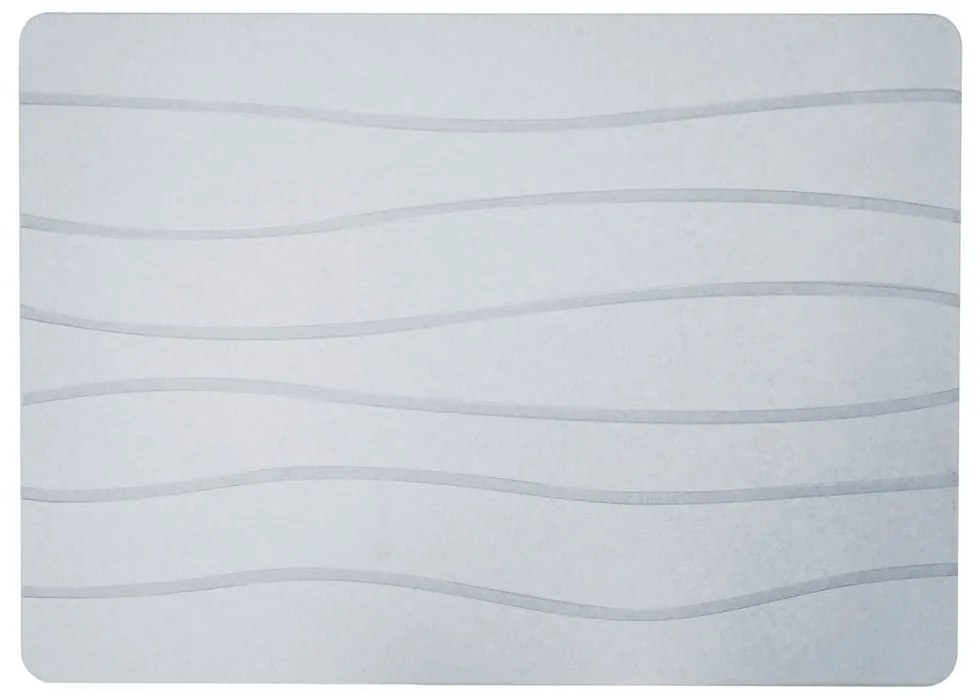 Covoraș de baie gri 50x70 cm Ondelina – douceur d'intérieur