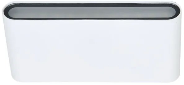 Aplică LED de exterior Ecolite ZFP12-BI BRICK 2xLED/6W/230V IP65 alb