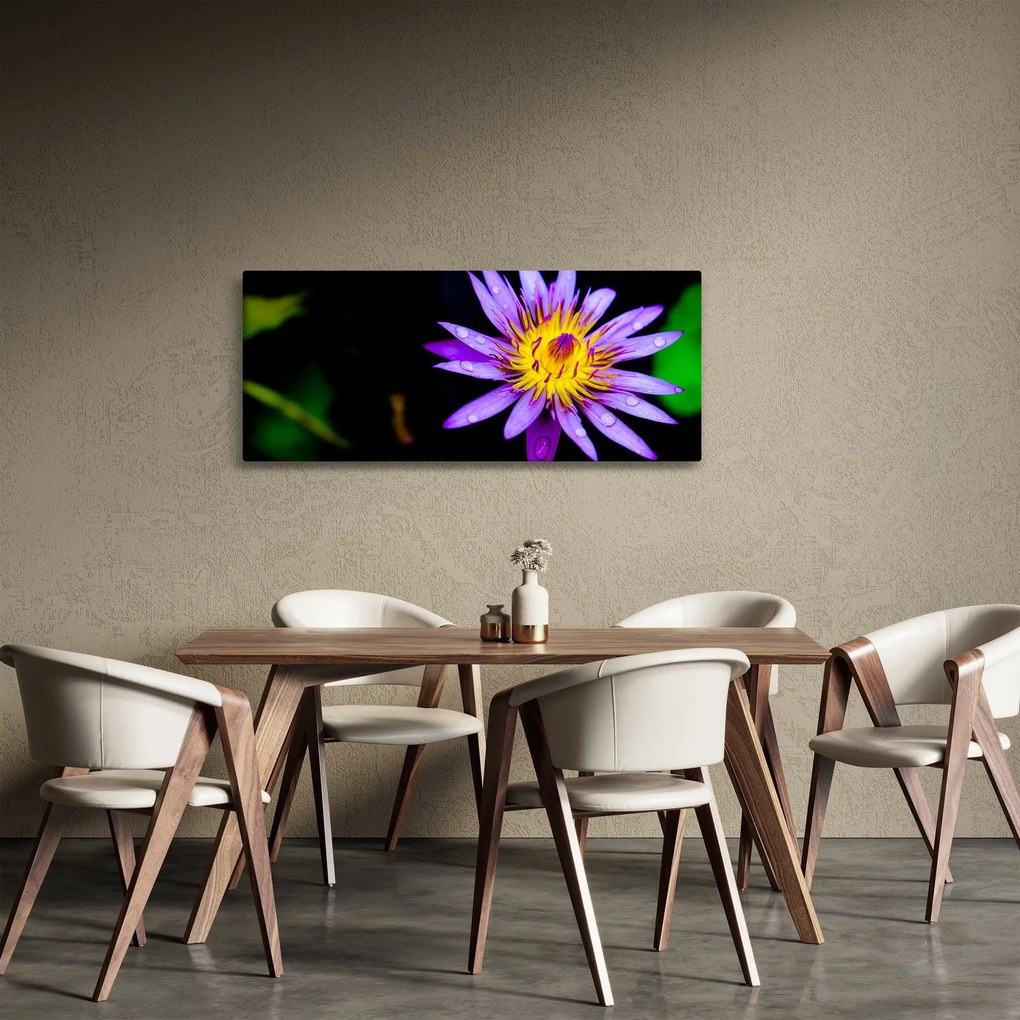 Tablou cu floare (120x50 cm)